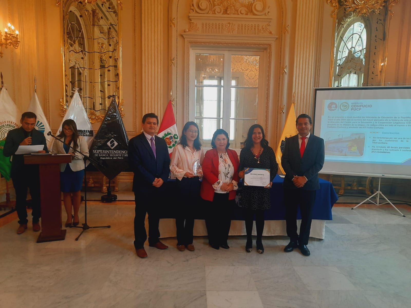 Instituto Confucio PUCP Recibe Reconocimiento Por Su Aporte Al Programa ...